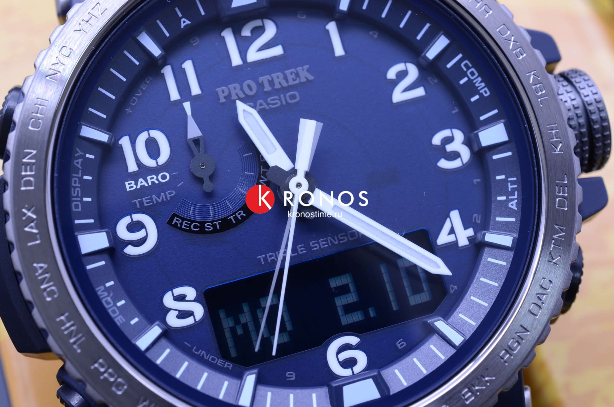 Casio Casio Pro Trek PRW-50YFE-2A PRW-50YFE-2AER оригинальные мужские часы в комплекте с коробкой