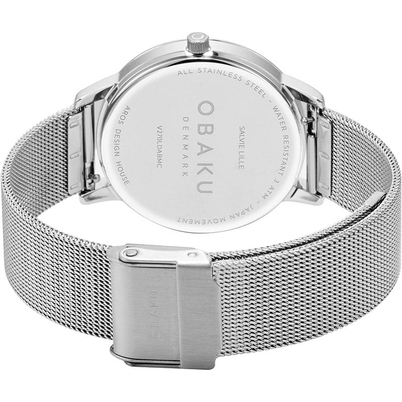 Оригинальные часы Obaku Obaku Salvie V270LDABMC кварцевые калибр механизма  общий вид