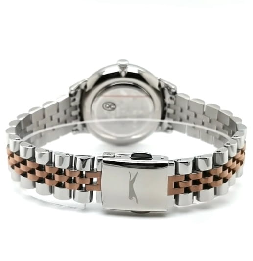 Slazenger Slazenger SL.09.2373.3.03,  англия женские часы на браслете суперметалл с ip покрытием боковой вид