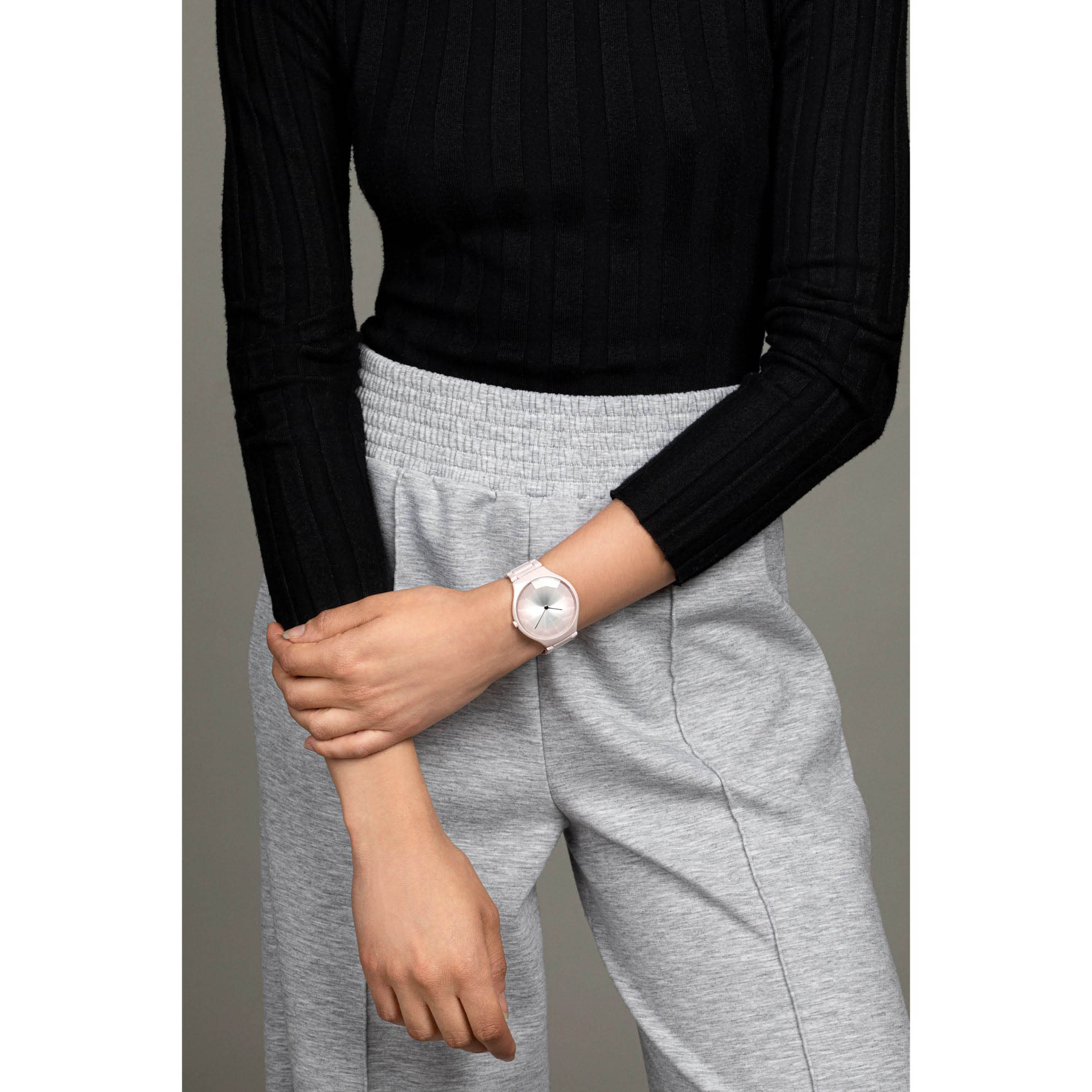 Rado Rado True Thinline x Great Gardens of the World R27120402 женские часы розовый циферблат на запястье