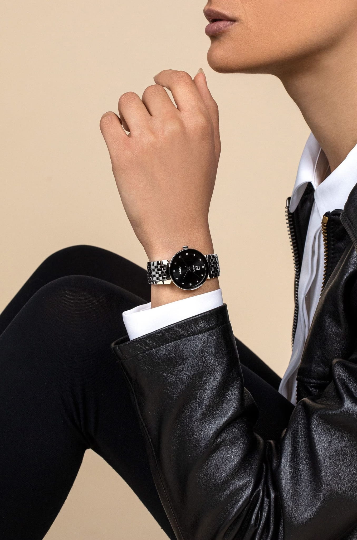 Оригинальные часы Rado Rado Florence Diamonds R48913733 кварцевые калибр механизма  общий вид