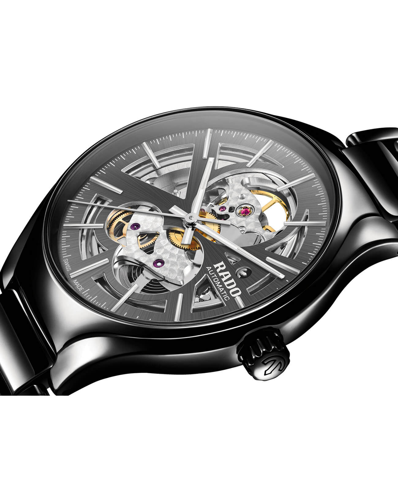 Rado Rado True Automatic Open Heart R27100112 Automatic, наручные мужские часы фото под углом