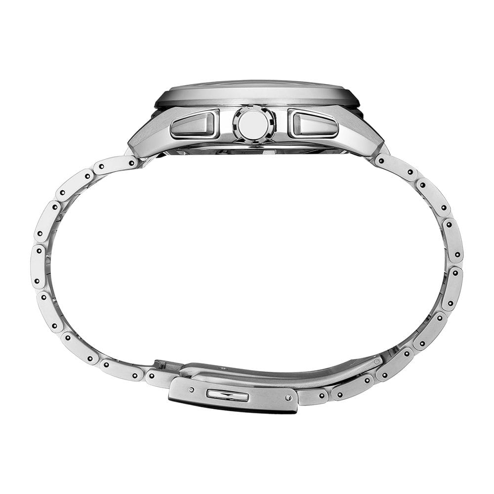 Seiko Seiko  Astron SSH063J1 кварцевые мужские часы часы крупный план серебристый циферблата