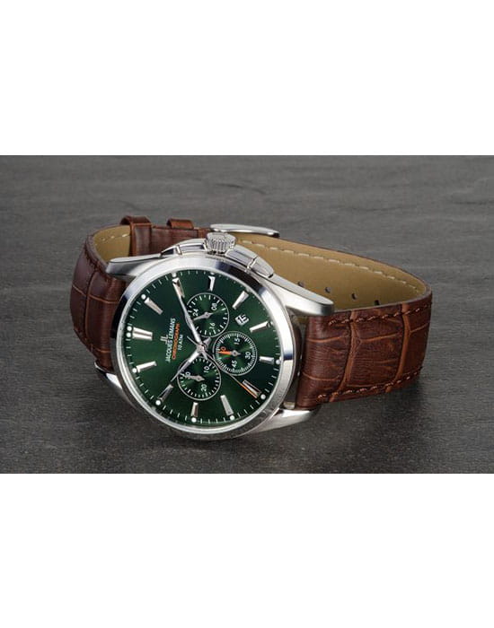Jacques Lemans Jacques Lemans 1-1945C австрия наручные мужские часы заводная головка с логотипом Jacques Lemans