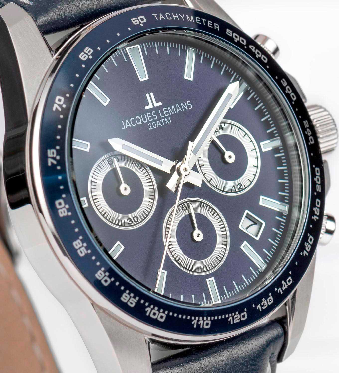 Оригинальные часы Jacques Lemans Jacques Lemans Liverpool 1-1877C кварцевые калибр механизма  общий вид
