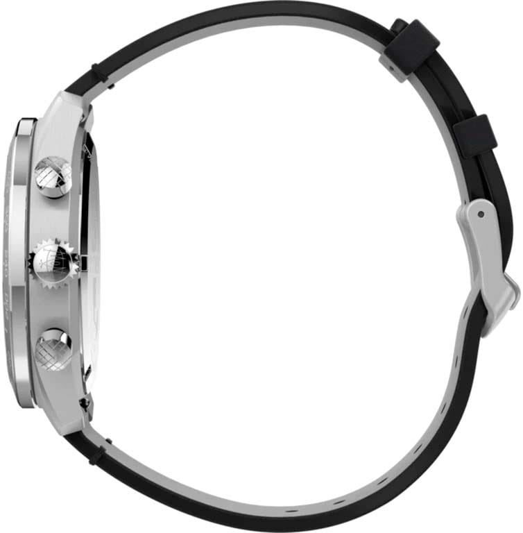 Timex Timex Waterbury Chronograph TW2V42500,  сша мужские часы на браслете кожаный боковой вид