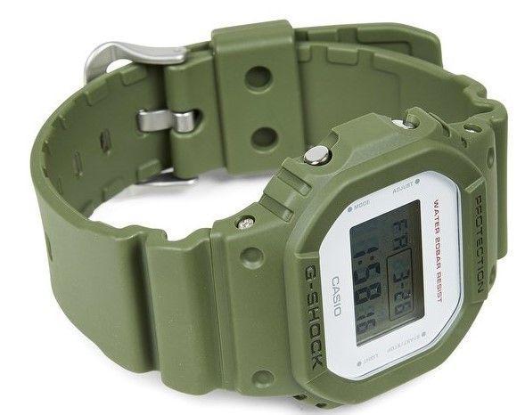 Casio Casio G-Shock DW-5600M-3 DW-5600, наручные мужские часы фото под углом