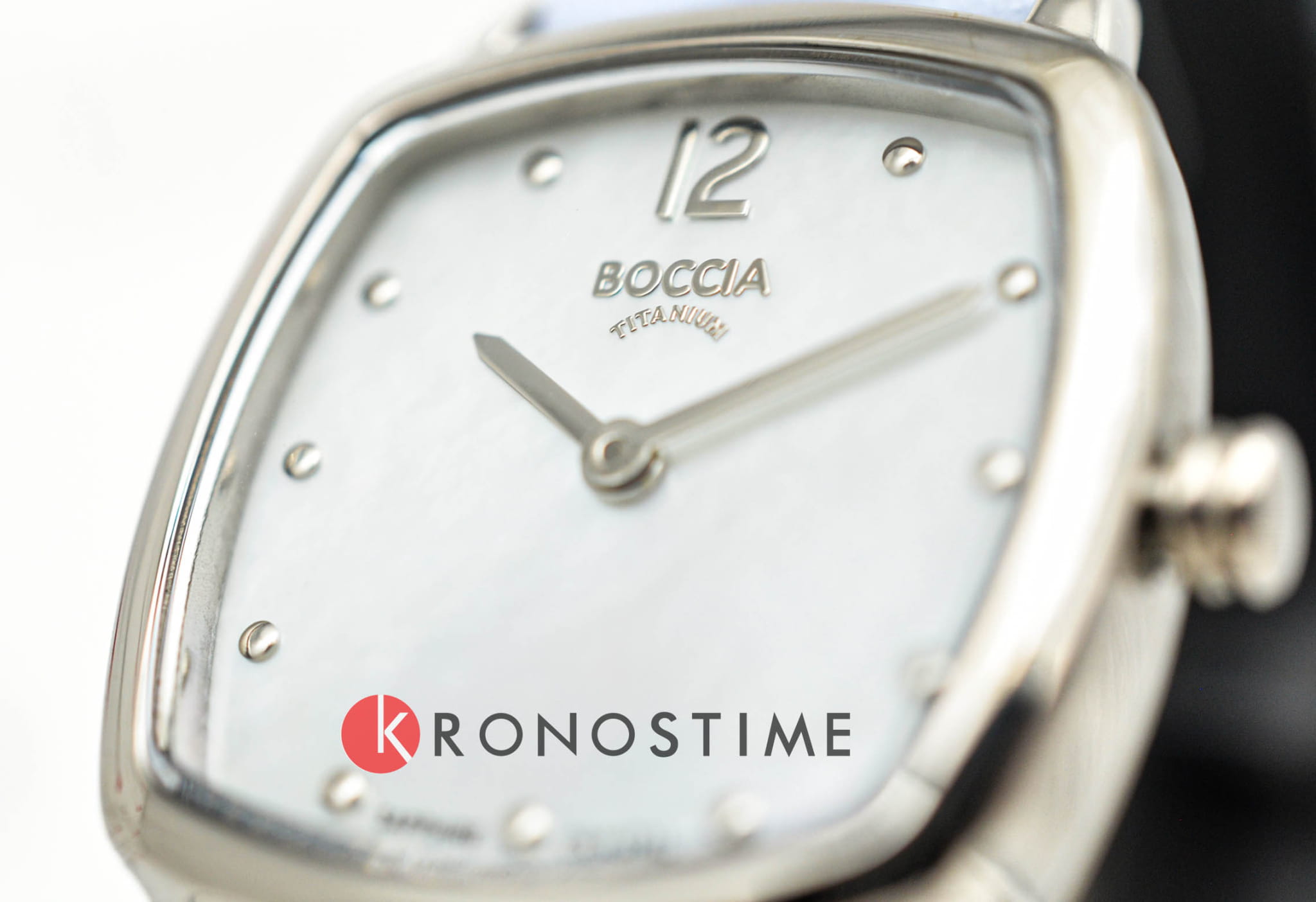 Boccia Titanium Boccia Titanium Square 3343-05 кварцевые женские часы часы крупный план перламутровый циферблата