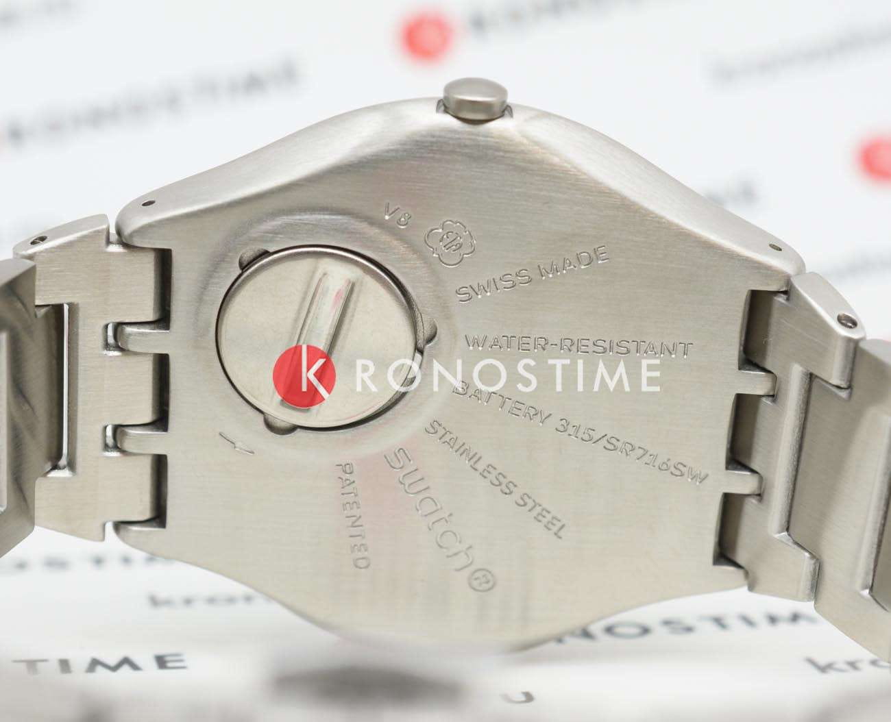 Оригинальные часы Swatch Swatch Skin Irony 42 SS07S128G кварцевые калибр механизма  общий вид