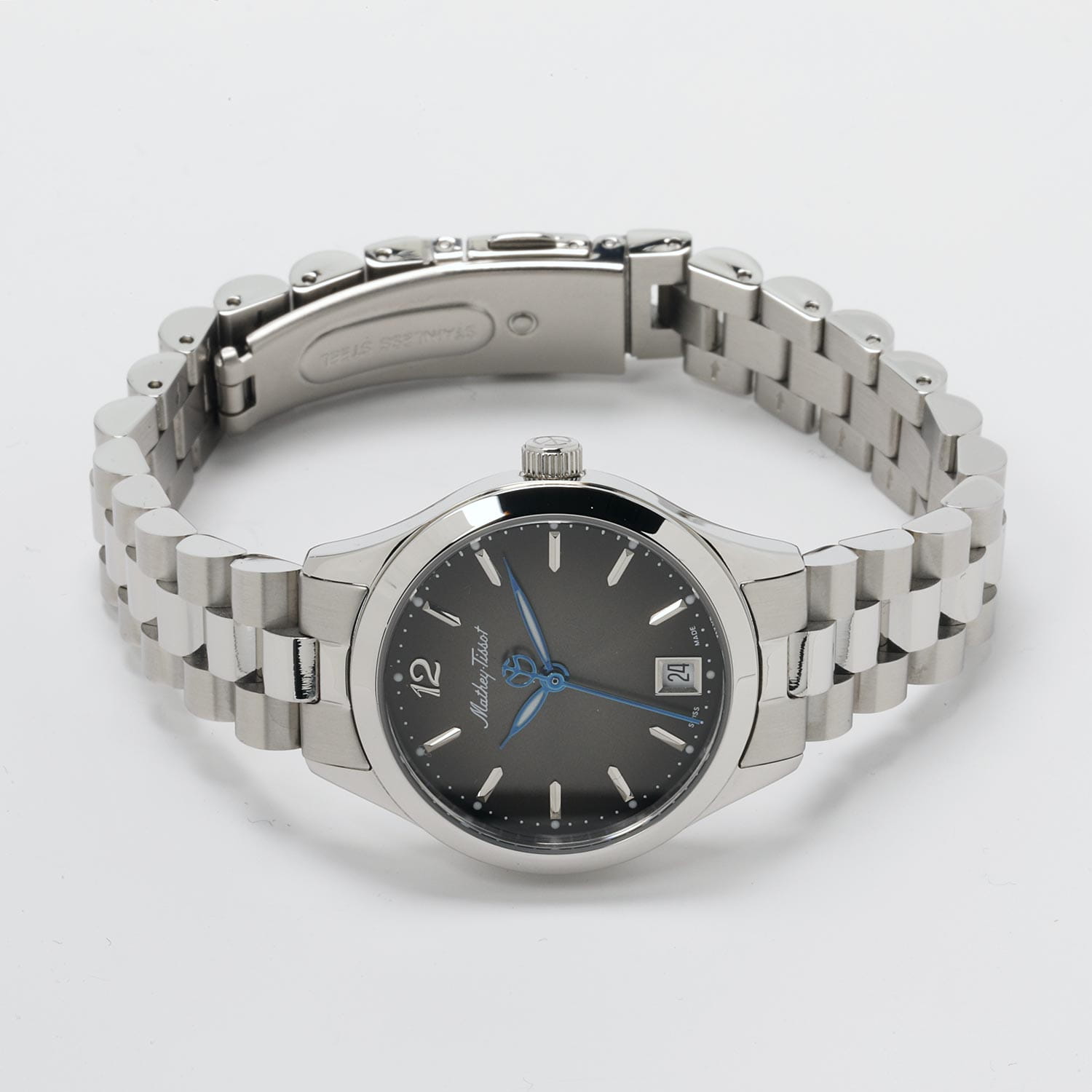 Mathey-Tissot Mathey-Tissot Urban D411MAN женские часы черный циферблат на запястье