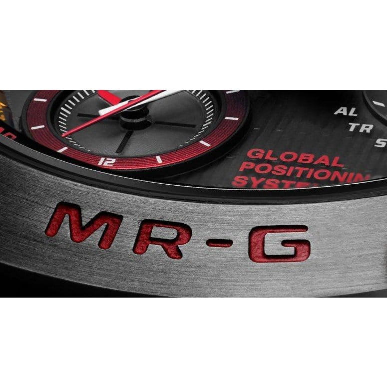 Casio MRG-G1000B-1A4 мужские часы застежка крупным планом