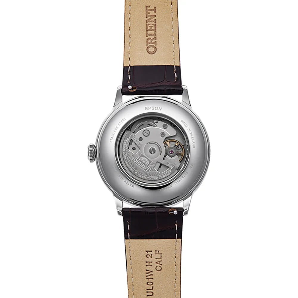 Оригинальные часы Orient Orient Bambino RA-AC0026R (RN-AC0026R) механические калибр механизма f6724 общий вид