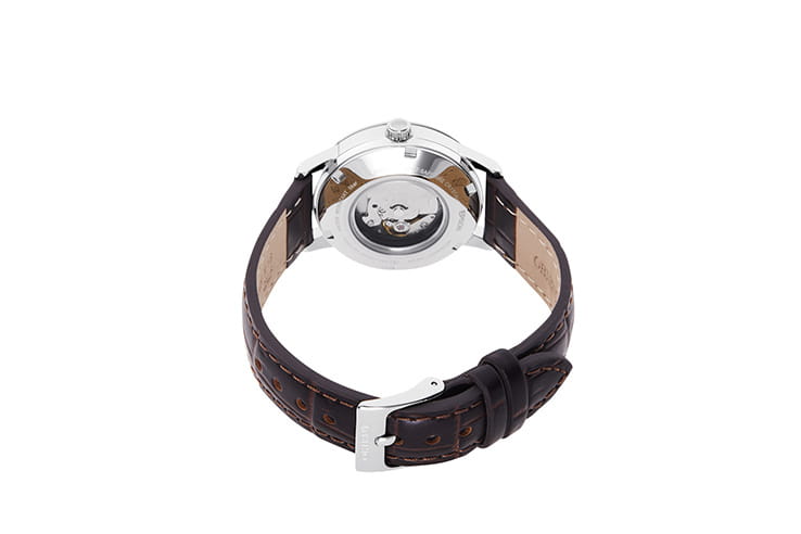 Orient Orient Contemporary RA-NR2005S (RN-NR2005S), contemporary япония женские часы на браслете кожаный боковой вид