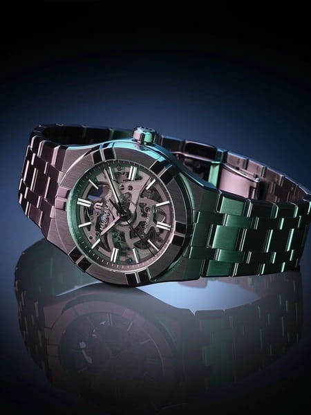 Maurice Lacroix Maurice Lacroix Aikon Urban Tribe Skeleton Limited Edition AI6007-SS002-030-1 , наручные мужские часы фото под углом