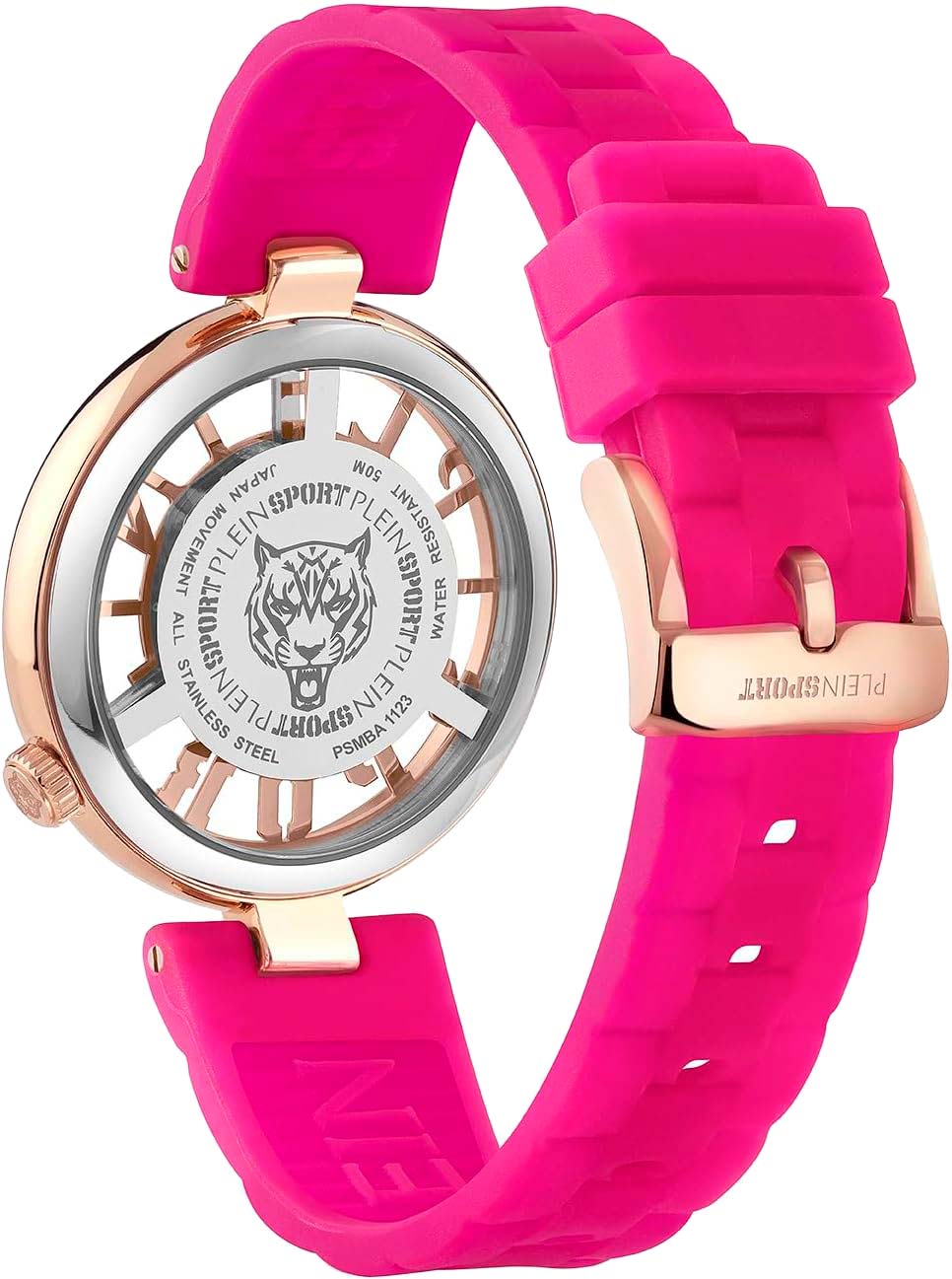 Оригинальные часы Plein Sport Plein Sport Tiger Luxe PSMBA1123 кварцевые калибр механизма  общий вид