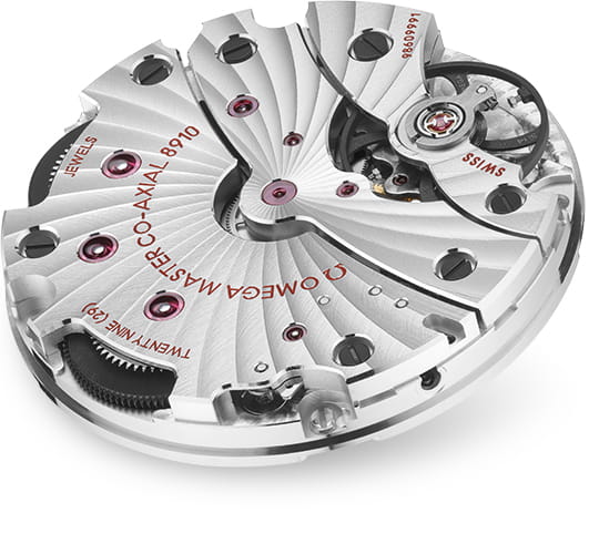 Оригинальные часы Omega Omega De Ville Tresor 435.13.40.21.02.001 механические калибр механизма omega 8910 общий вид