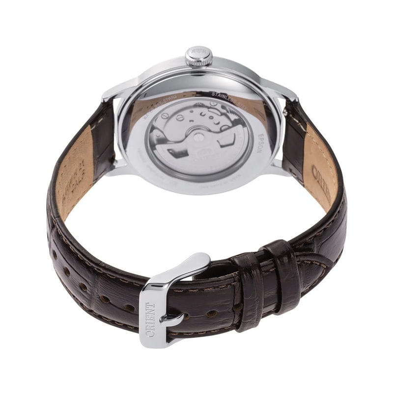 Orient Orient Bambino RA-AC0026R (RN-AC0026R), bambino япония мужские часы на браслете кожаный боковой вид