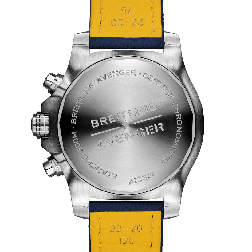 Оригинальные часы Breitling Breitling Avenger Chronograph 45 A13317101C1X1 механические калибр механизма breitling 13 общий вид