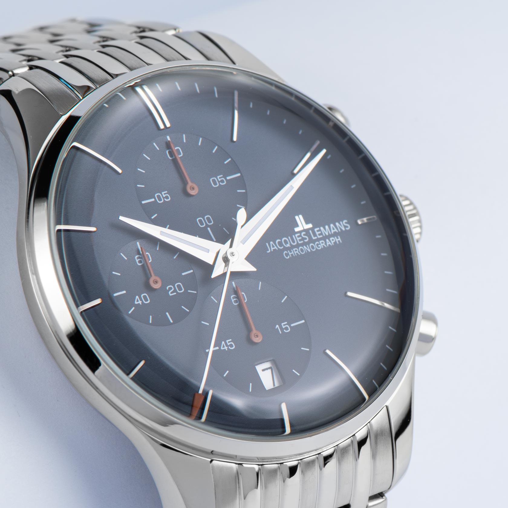 Оригинальные часы Jacques Lemans Jacques Lemans London 1-2163H кварцевые калибр механизма  общий вид