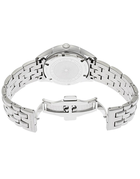 Hamilton Hamilton Jazzmaster Gent Quartz H32451141 мужские часы синий циферблат на запястье