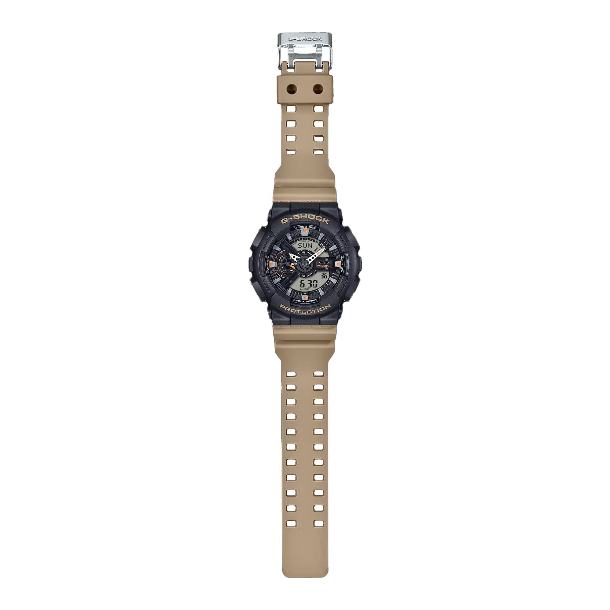 Casio Casio G-Shock GA-110TU-1A5DR (GA-110TU-1A5) GA-110, наручные мужские часы фото под углом