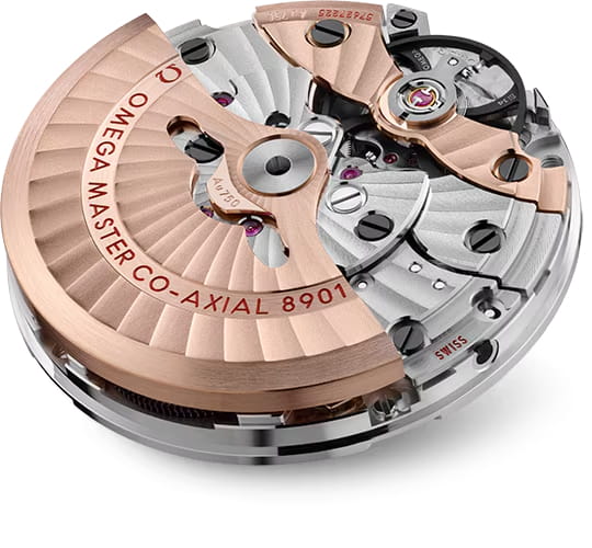 Omega 22050412110001 мужские часы застежка крупным планом