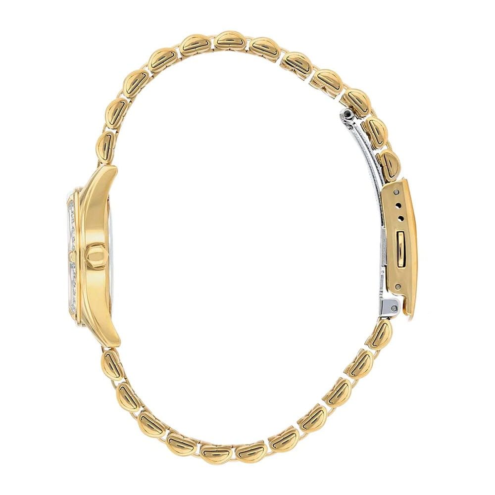 Citizen Citizen Elegance EU6062-50D,  япония женские часы на браслете нержавеющая сталь с pvd-покрытием боковой вид
