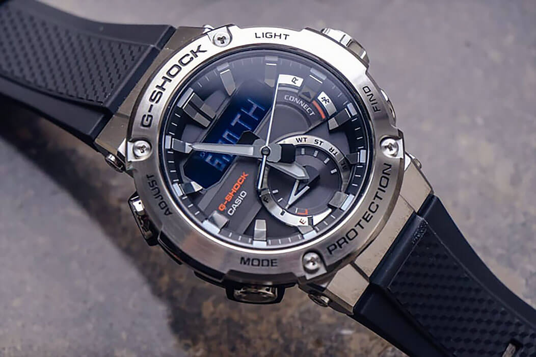 Casio Casio G-Shock GST-B200-1A япония наручные мужские часы заводная головка с логотипом Casio