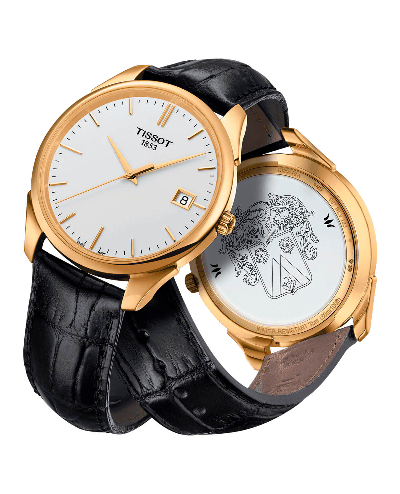 Оригинальные часы Tissot Tissot Vintage 18K Gold T920.410.16.011.00 кварцевые калибр механизма eta f07.111 общий вид