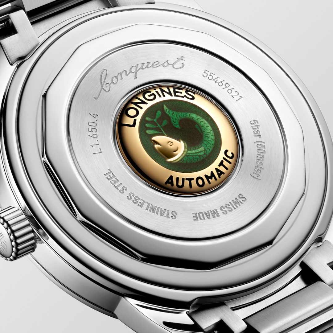 Longines Longines Conquest Heritage L1.650.4.72.6 , наручные мужские часы фото под углом