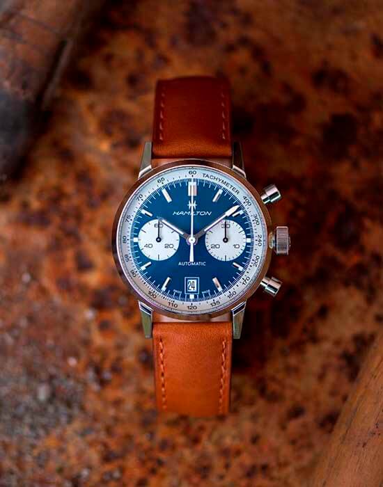Hamilton Hamilton American Classic Intra-Matic Auto Chrono H38416541 механические часы с аксессуарами мужские часы модель H38416541