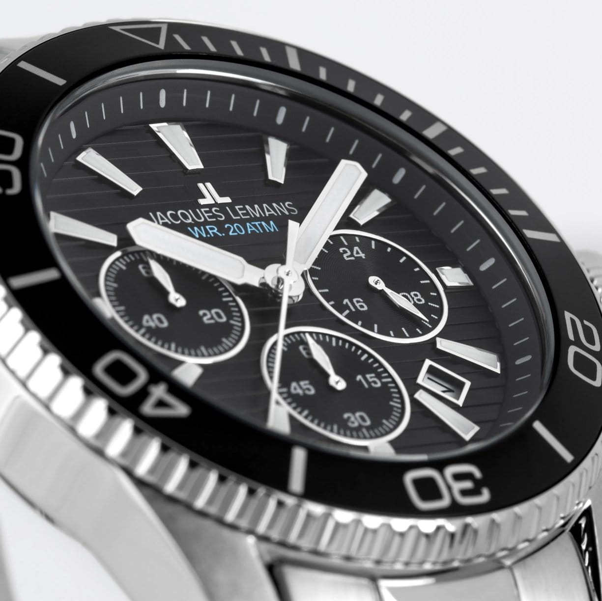 Оригинальные часы Jacques Lemans Jacques Lemans Liverpool Diver 1-2206G кварцевые калибр механизма  общий вид