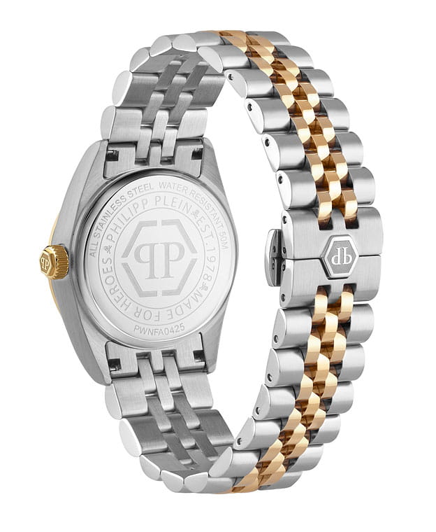Philipp Plein Philipp Plein Date Superlative PWNFA0425, the skull германия женские часы на браслете нержавеющая сталь с pvd-покрытием боковой вид