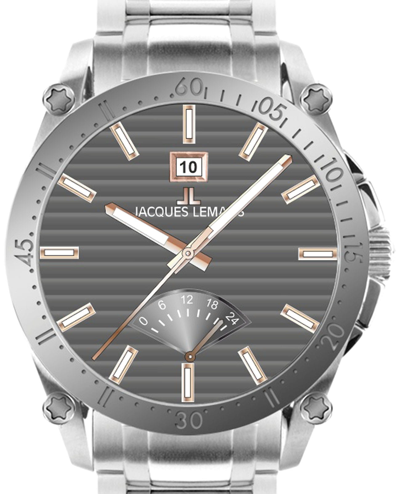 Jacques Lemans Jacques Lemans Derby 1-2202J , наручные мужские часы фото под углом