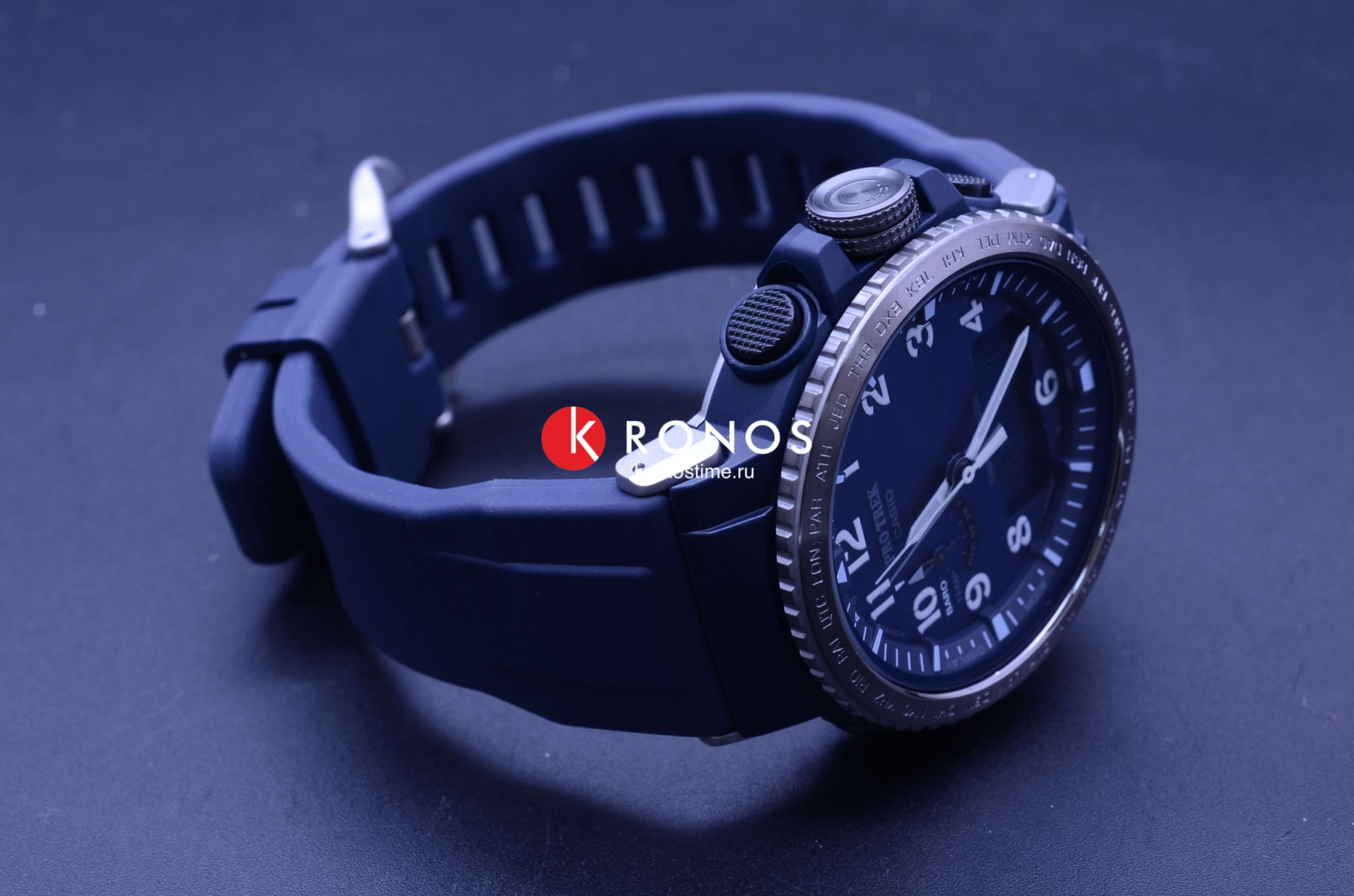 Casio Casio Pro Trek PRW-50YFE-2A — полный набор фото мужские часы япония