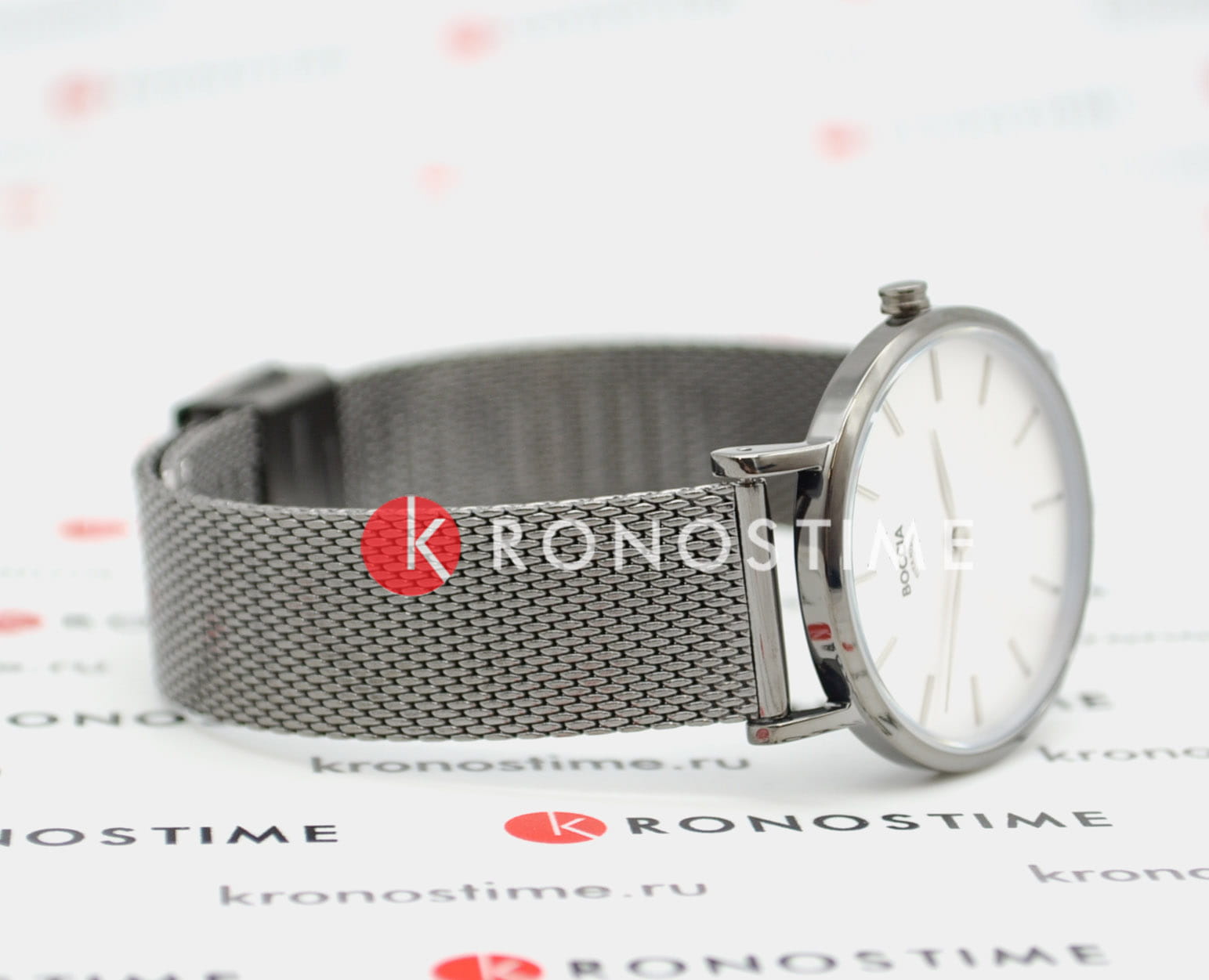 Boccia Titanium Boccia Titanium Circle-Oval 3281-04 кварцевые женские часы часы крупный план белый циферблата