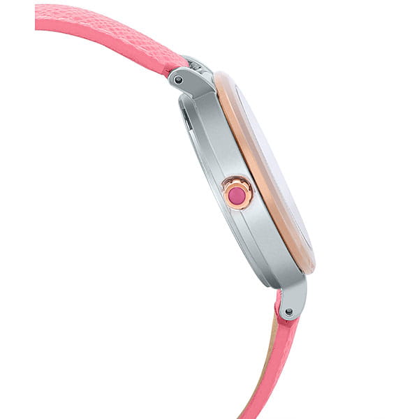Casio Casio Sheen SHE-3034BGL-7A, sheen япония женские часы на браслете кожа + текстиль боковой вид
