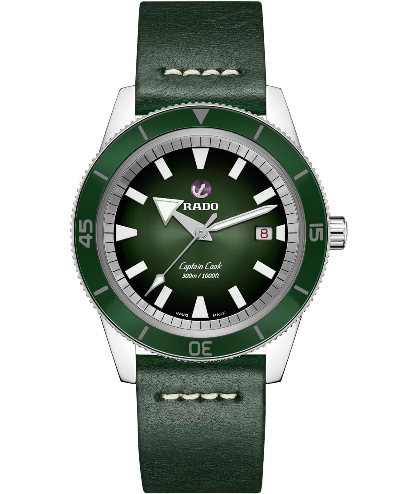Rado Rado Captain Cook Automatic R32105319 Automatic, наручные мужские часы фото под углом