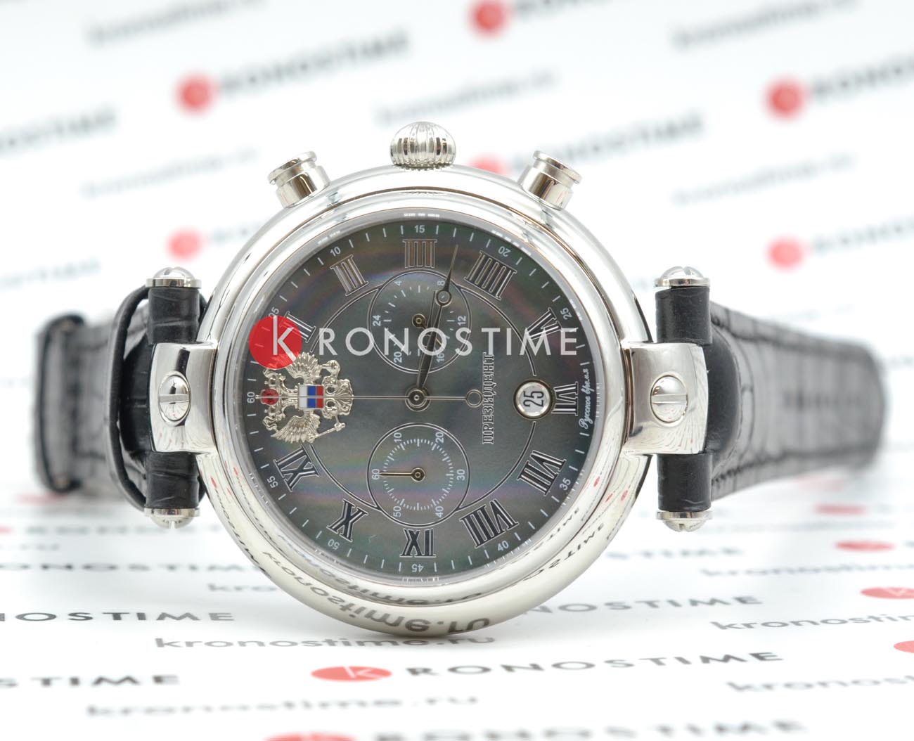 Президент Президент 14440204 , наручные мужские часы фото под углом