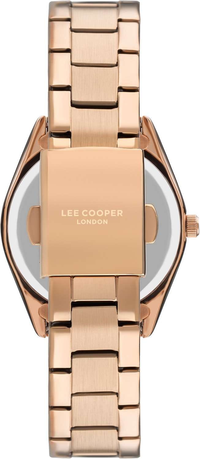 Lee Cooper Lee Cooper LC07459.430,  англия женские часы на браслете нержавеющая сталь с ip-покрытием боковой вид