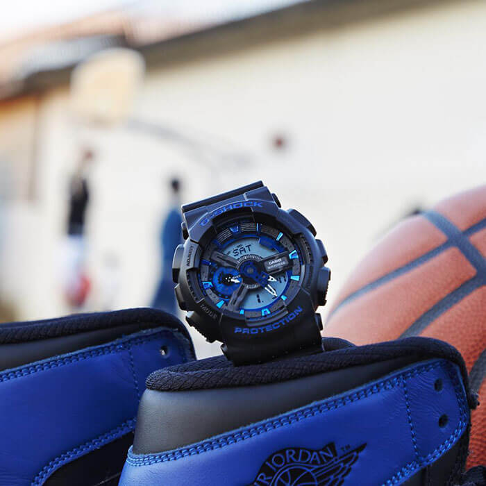 Casio Casio G-Shock GA-110CB-1A GA-110, наручные мужские часы фото под углом
