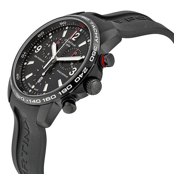Certina Certina DS Podium Chronograph 1/100 sec C001.647.17.057.00 , наручные мужские часы фото под углом