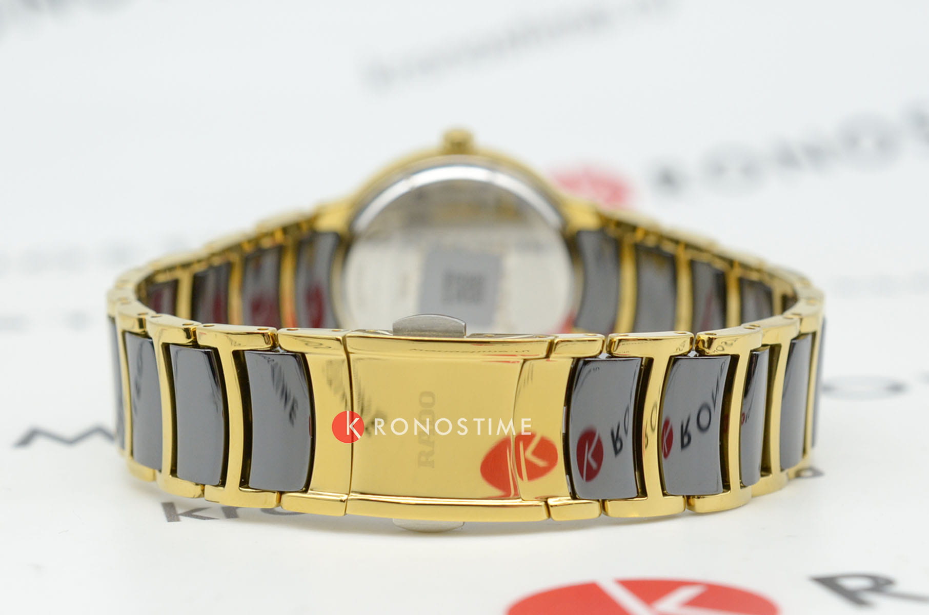 Rado Rado Centrix Diamonds R30025712 кварцевые женские часы часы крупный план черный циферблата