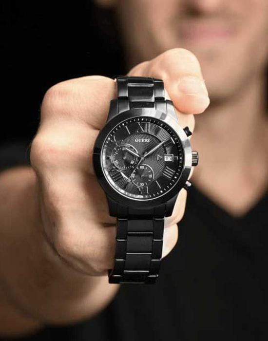 Оригинальные часы Guess GUESS W0668G5 кварцевые калибр механизма  общий вид