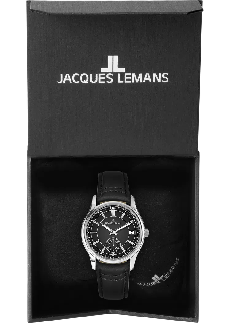 Jacques Lemans Jacques Lemans Derby 1-2197A,  derby австрия мужские часы на браслете кожаный боковой вид