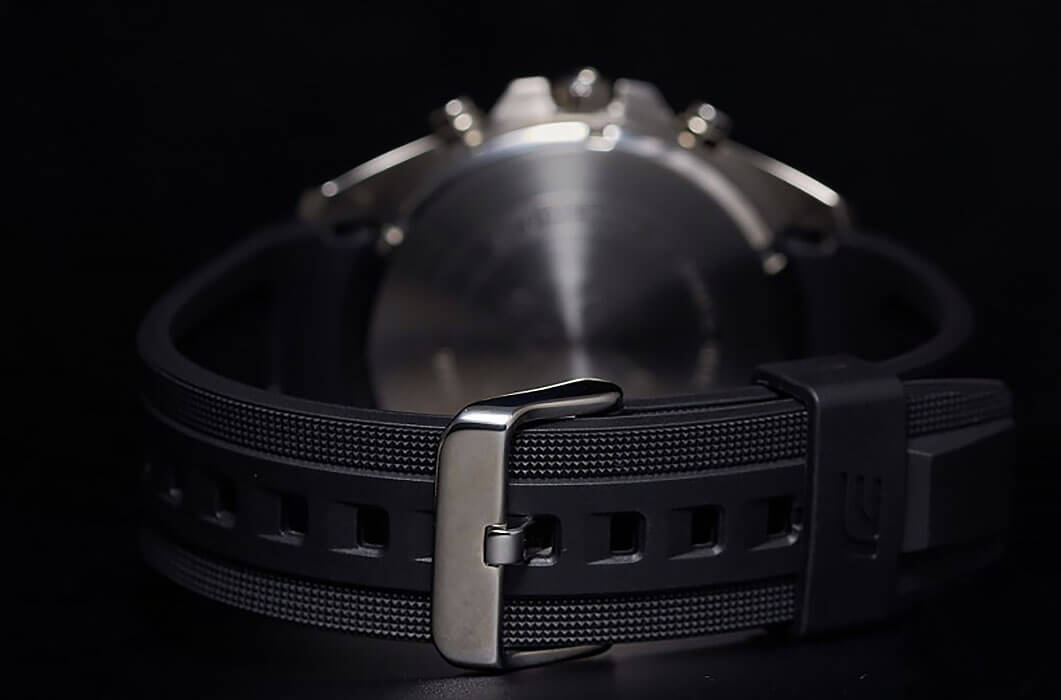 Casio Casio Edifice EFV-550P-1AVUDF (EFV-550P-1A) кварцевые мужские часы часы крупный план черный циферблата