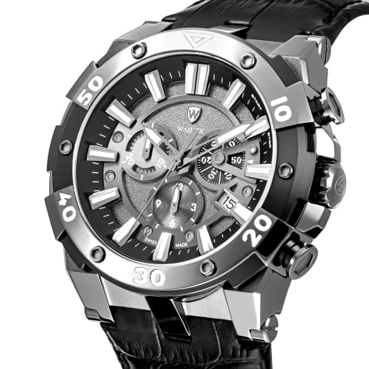 Wainer Wainer Trio WA.14000-A  - задняя крышка сталь металл корпуса, швейцария часы