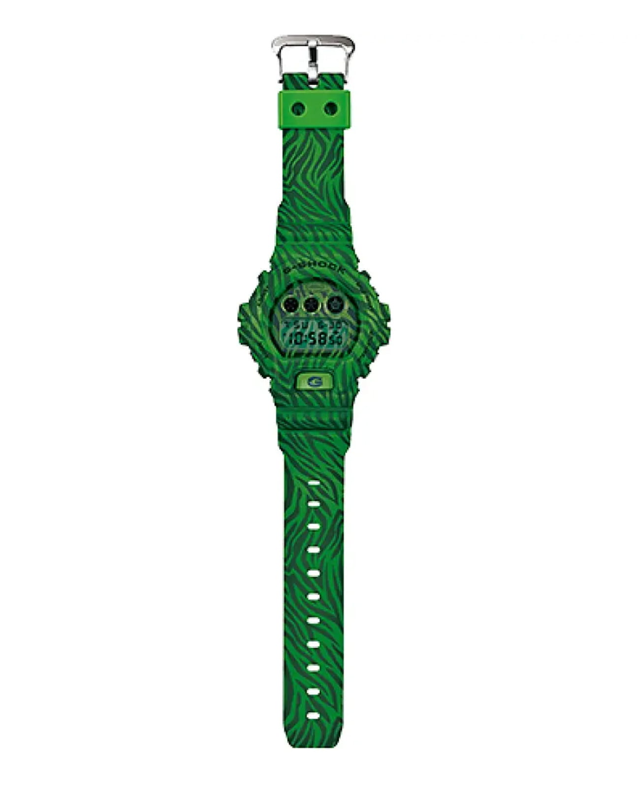 Casio Casio G-Shock DW-6900ZB-3DR мужские часы зеленый циферблат на запястье