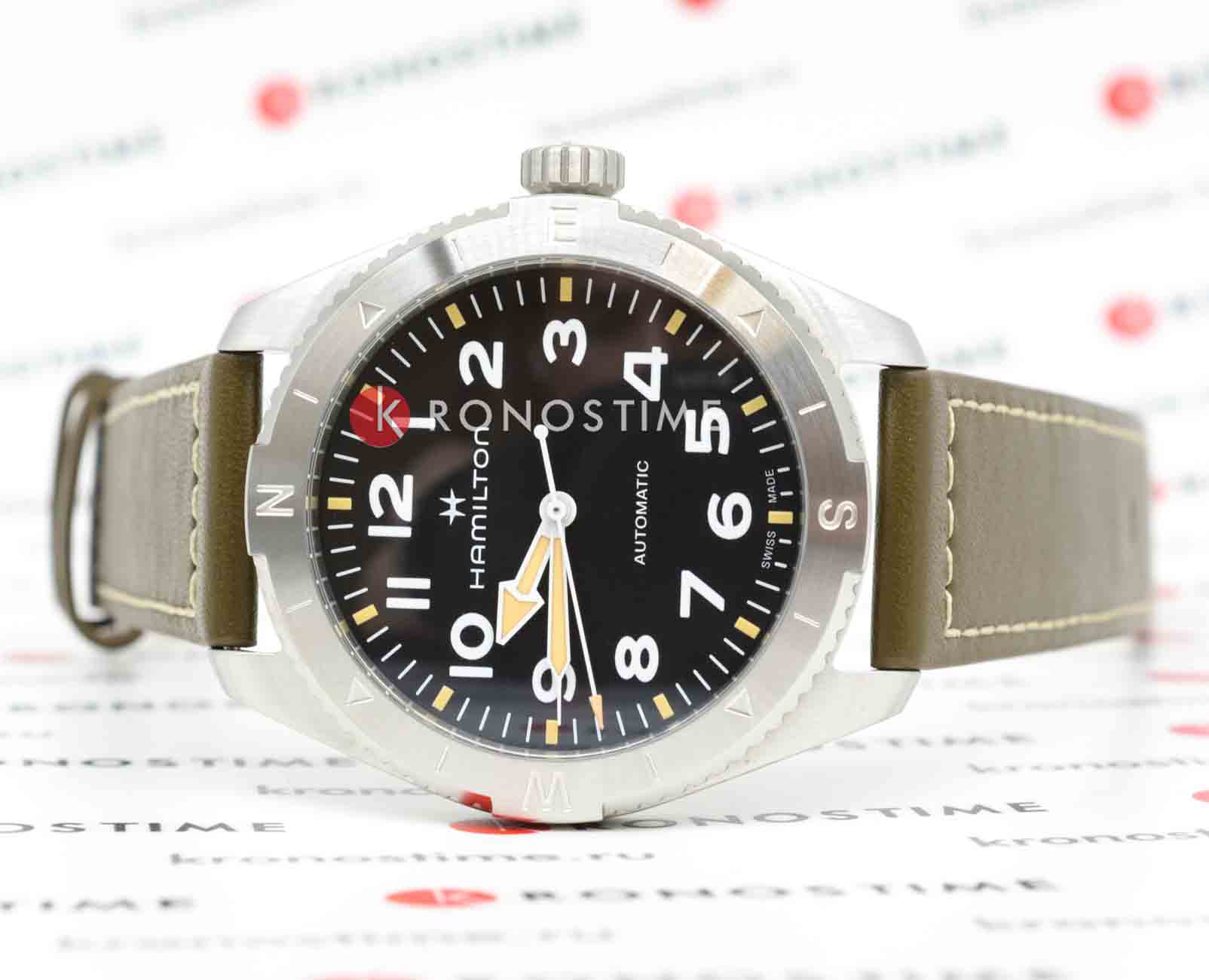 Hamilton Hamilton Khaki Field Expedition Auto H70315830 , наручные мужские часы фото под углом