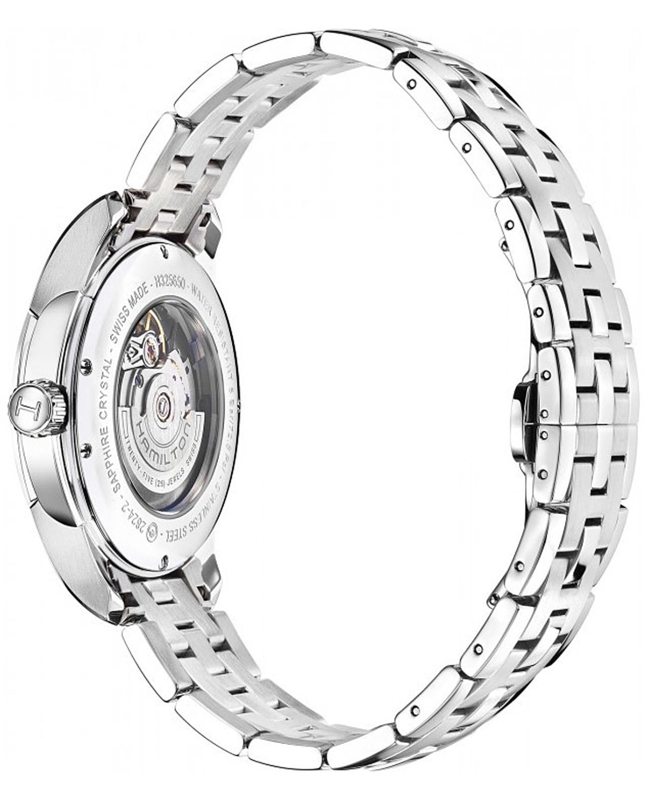 Hamilton H32565135 женские часы застежка крупным планом